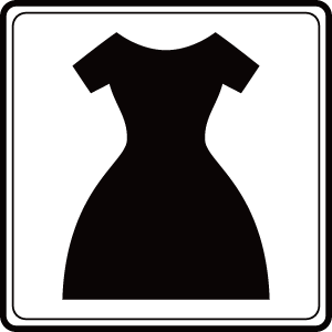 色ドレス