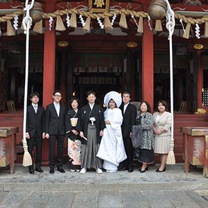 挙式特別プラン神社婚